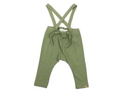 Lil Atelier pants suspenders oil green